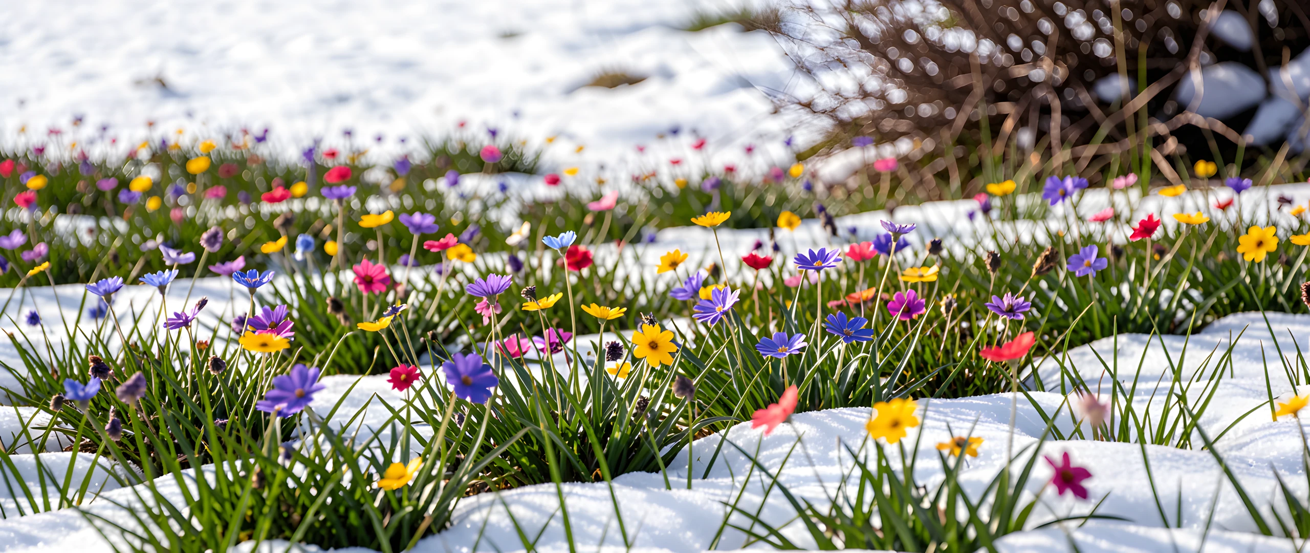 Frozen Meadow Bloom