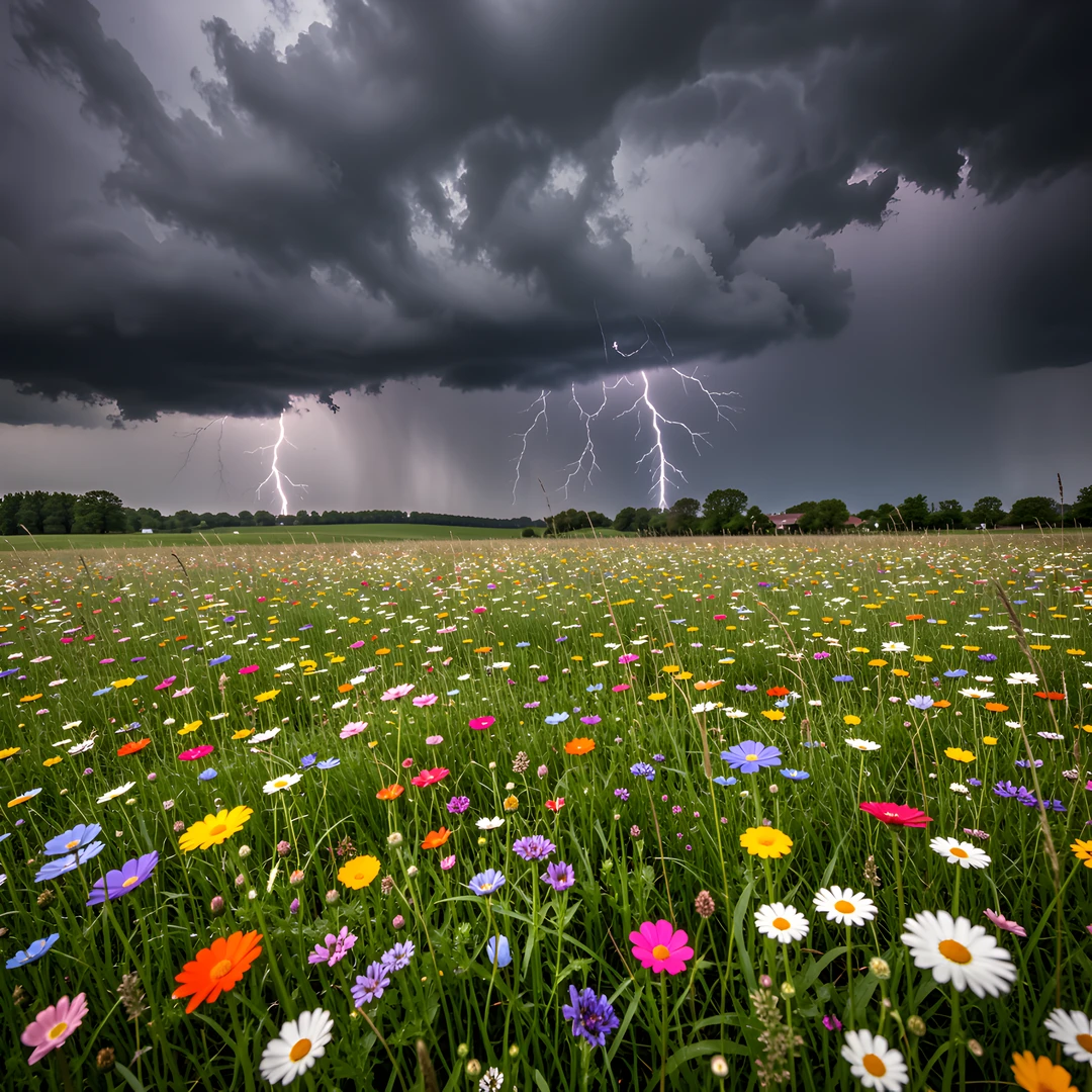 Blooming Storm Field