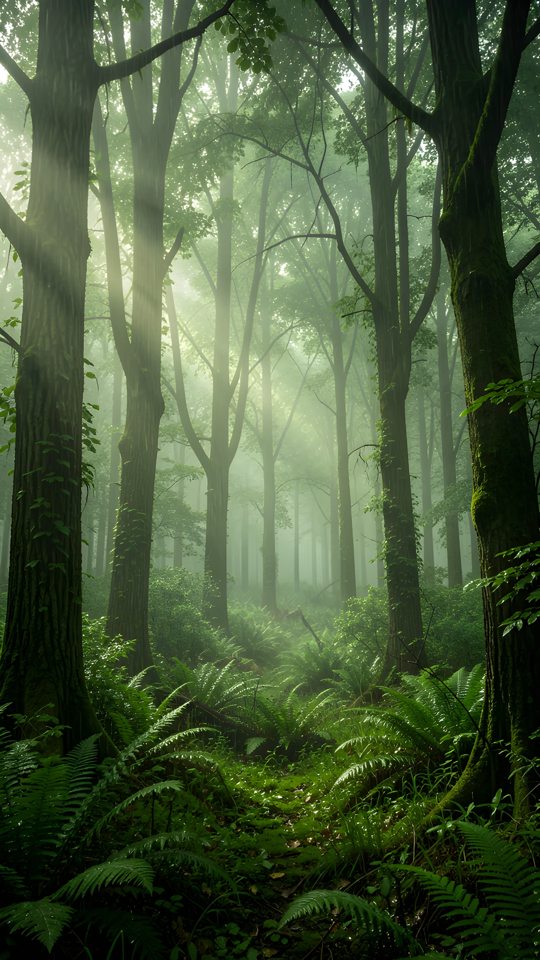 Dark Mysterious Landscape