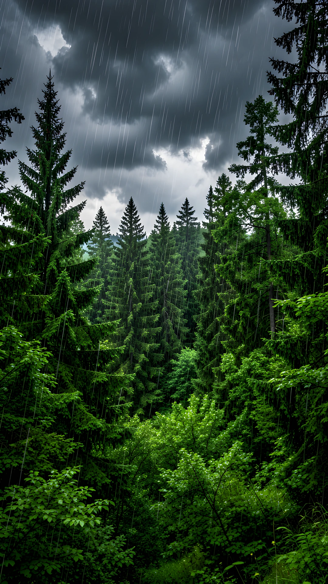 Misty Forest Morning