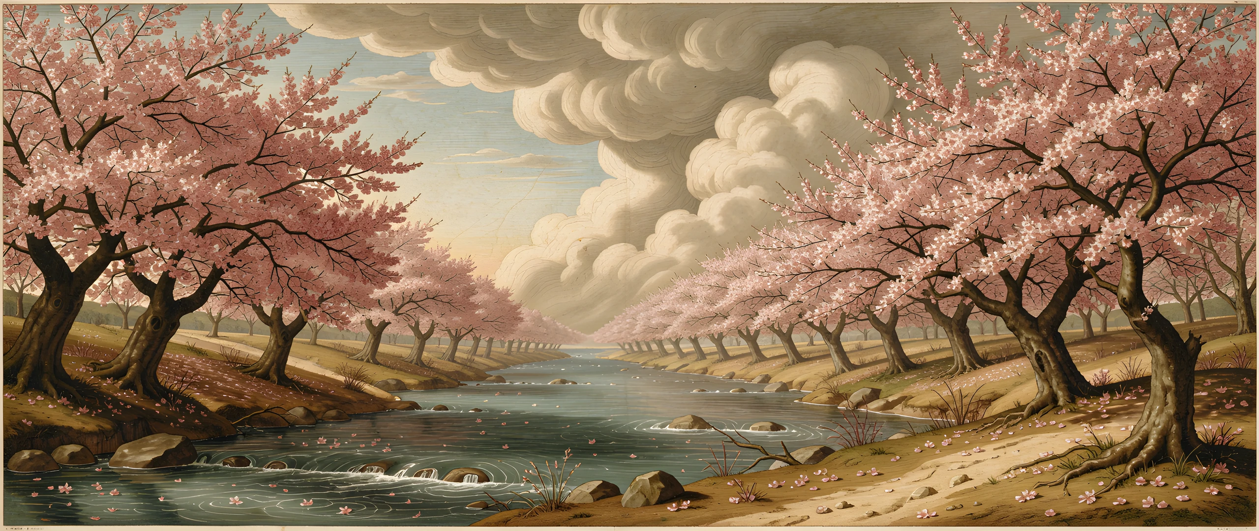 Cherry Blossom Storm