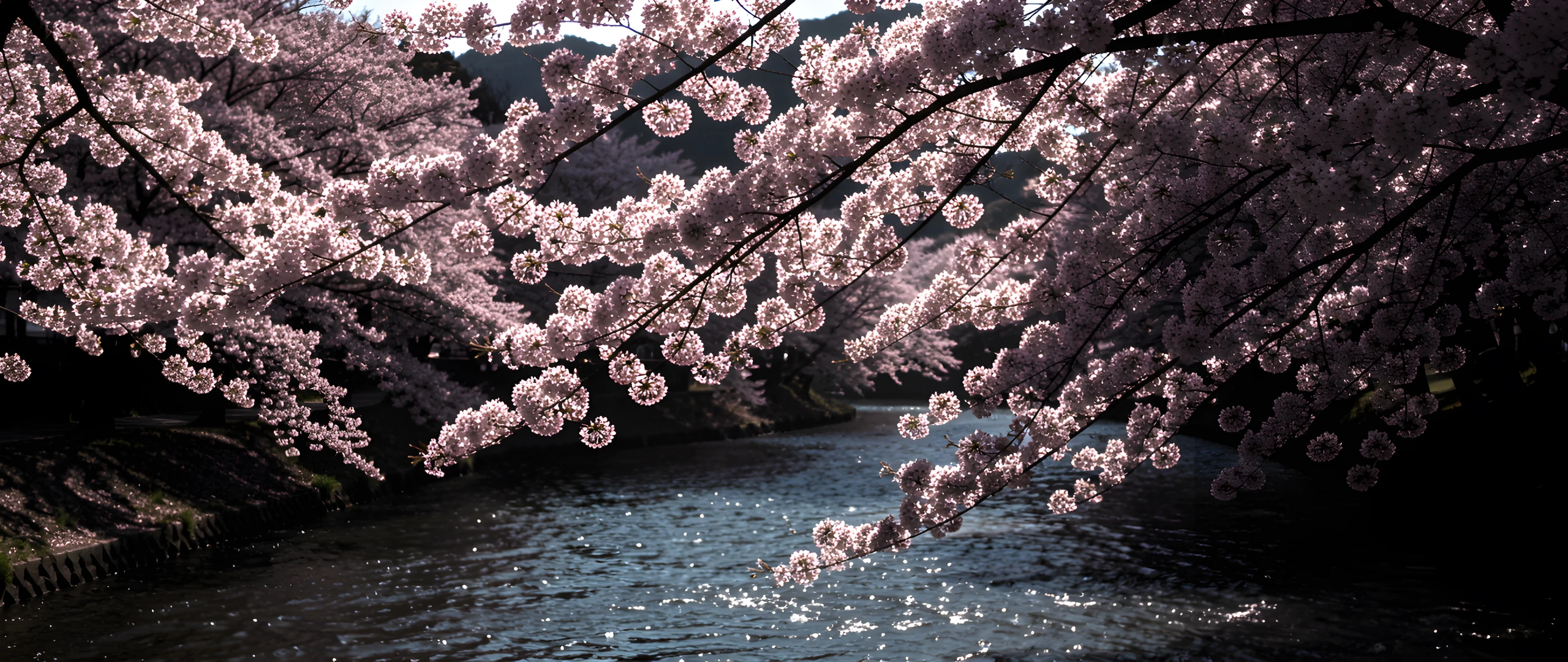 Cherry Blossom Night