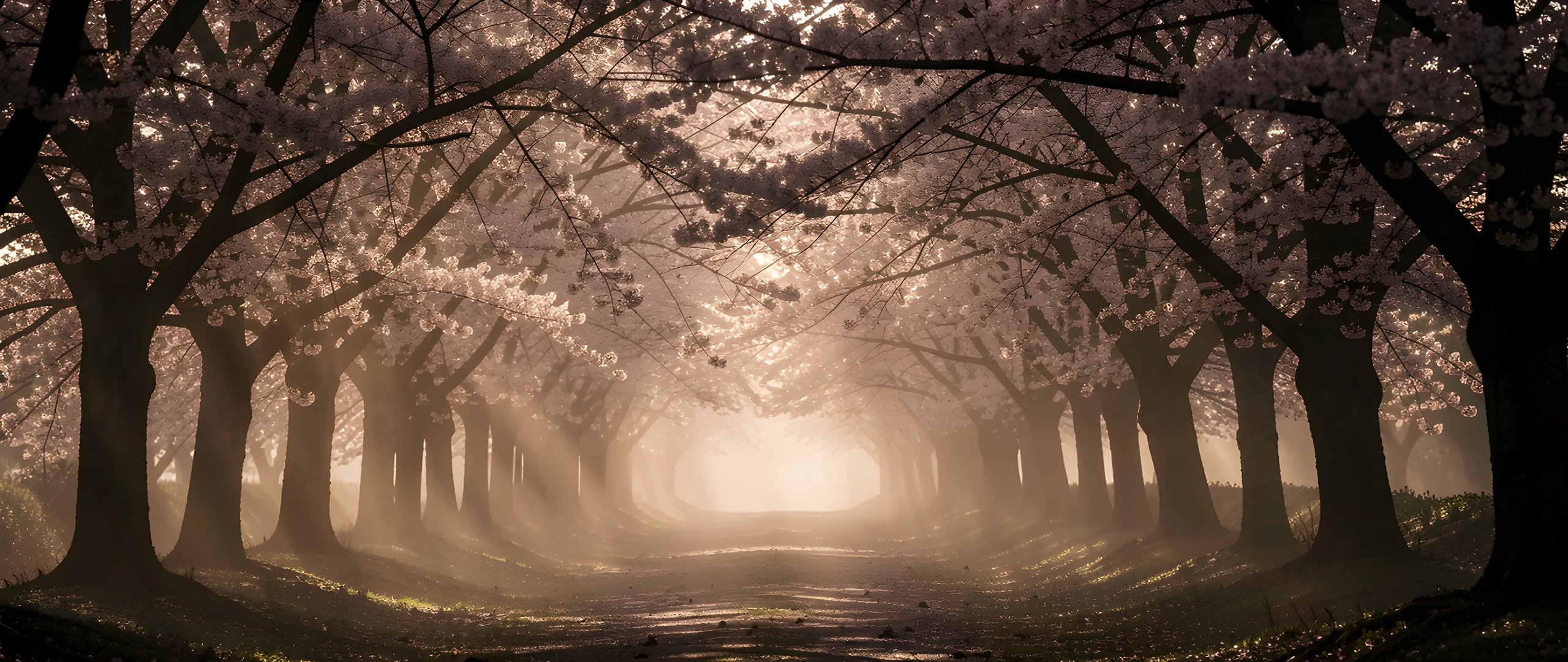 Cherry Blossom Tunnel