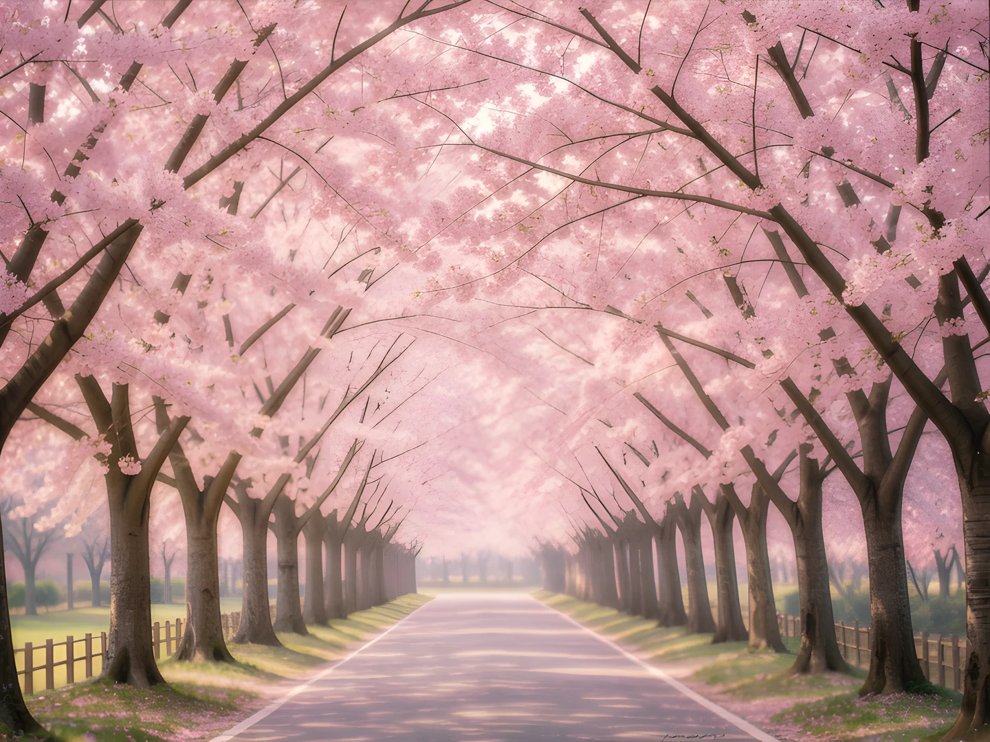 Cherry Blossom Tunnel