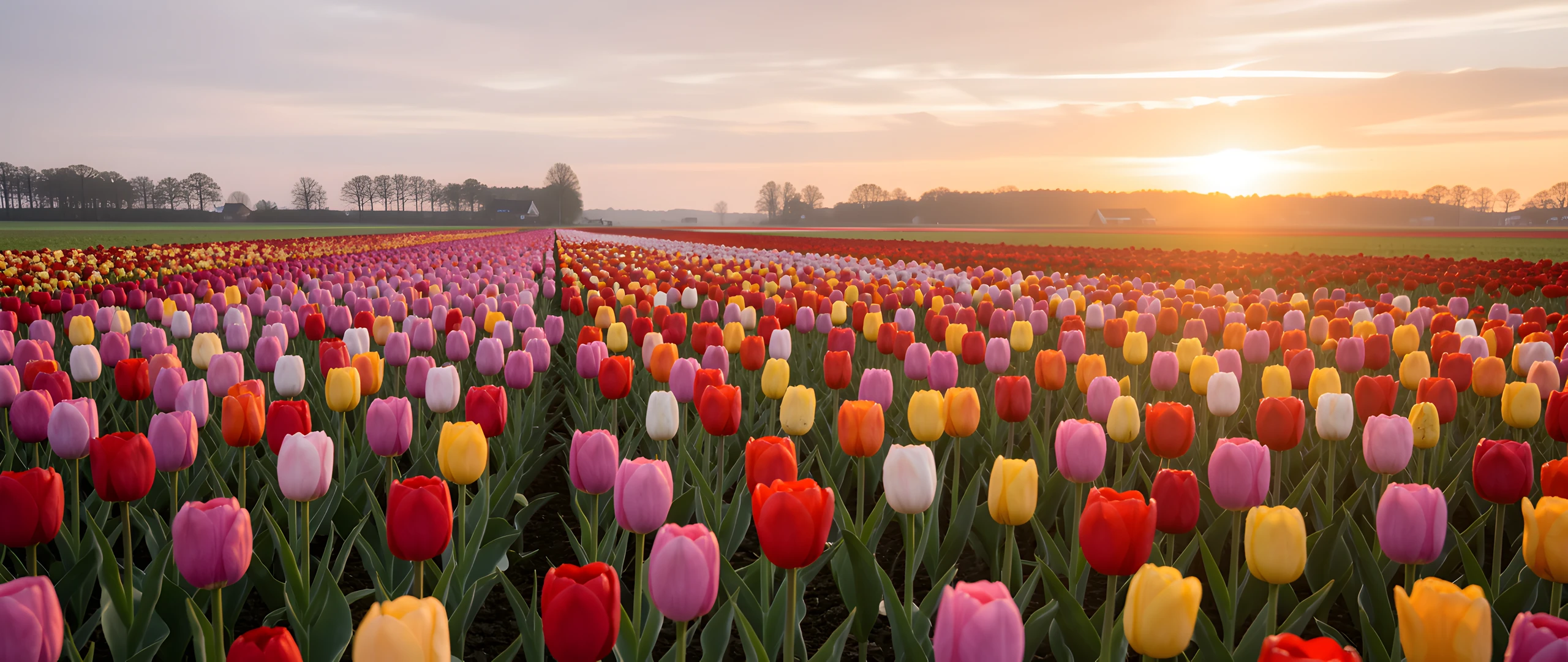 Tulip Sunset Fields