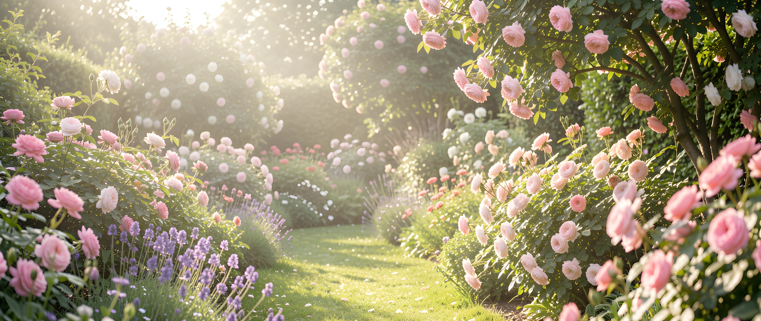 Morning Garden Glow