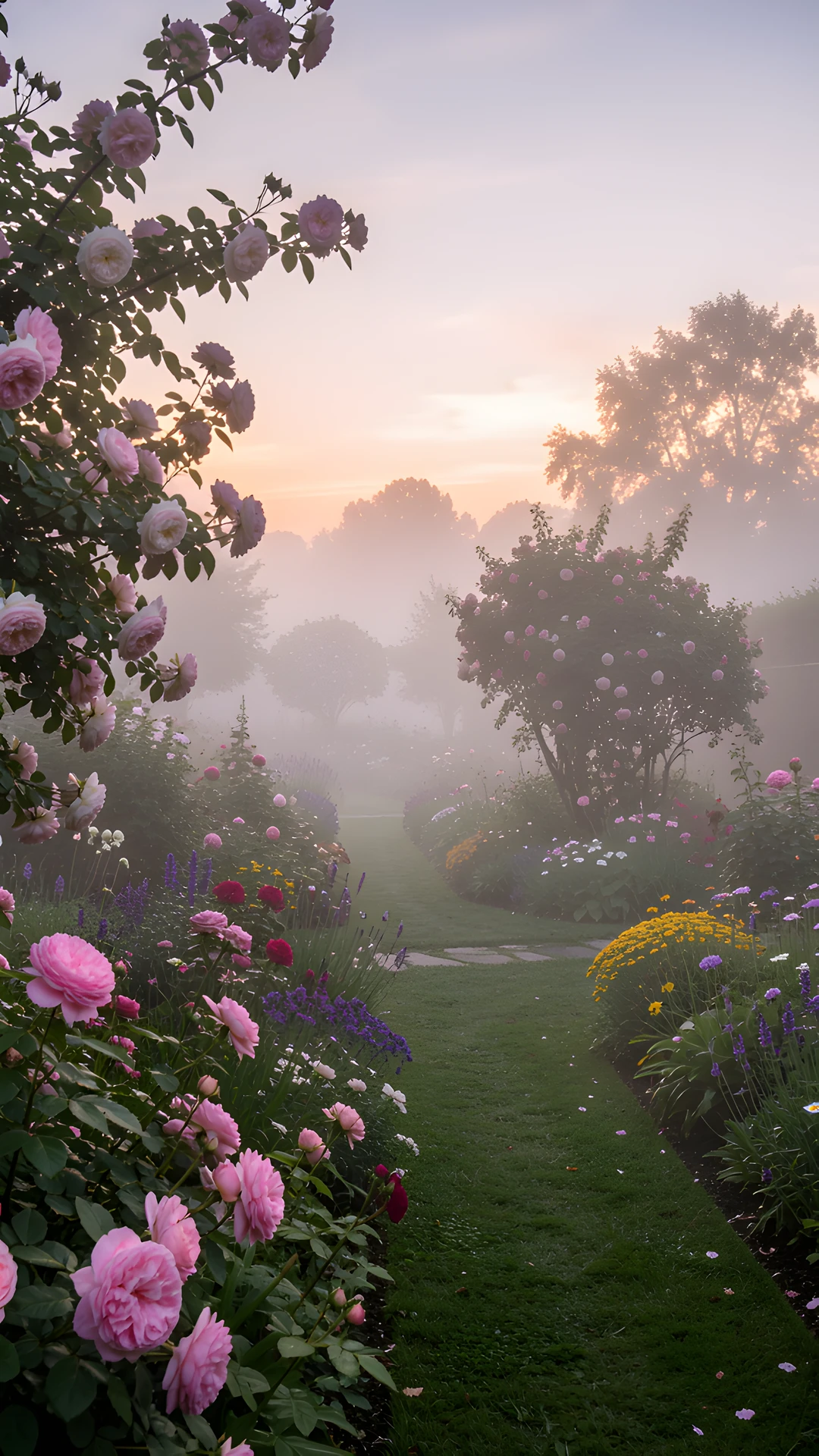 Morning Garden Bloom