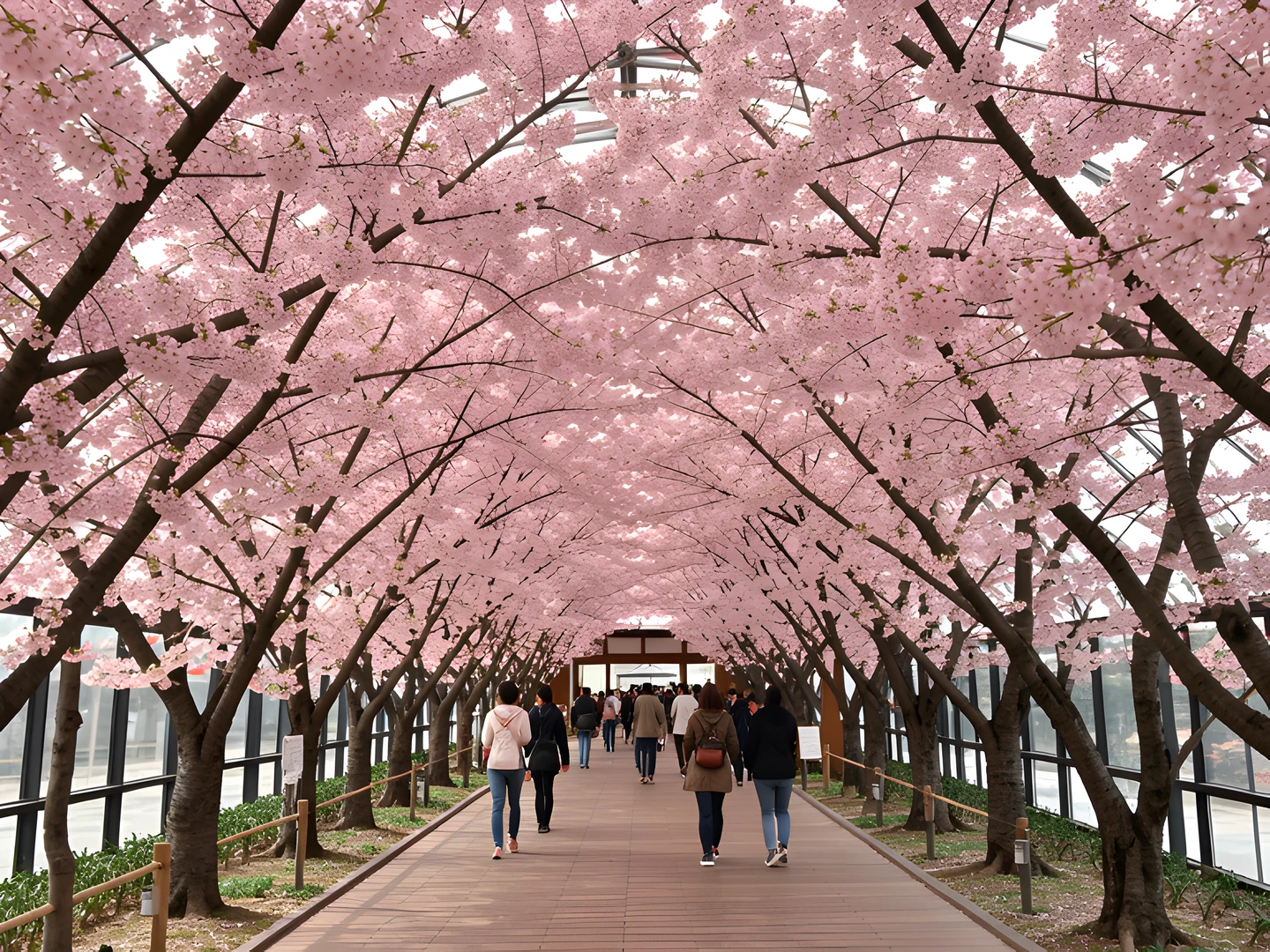 Cherry Blossom Tunnel