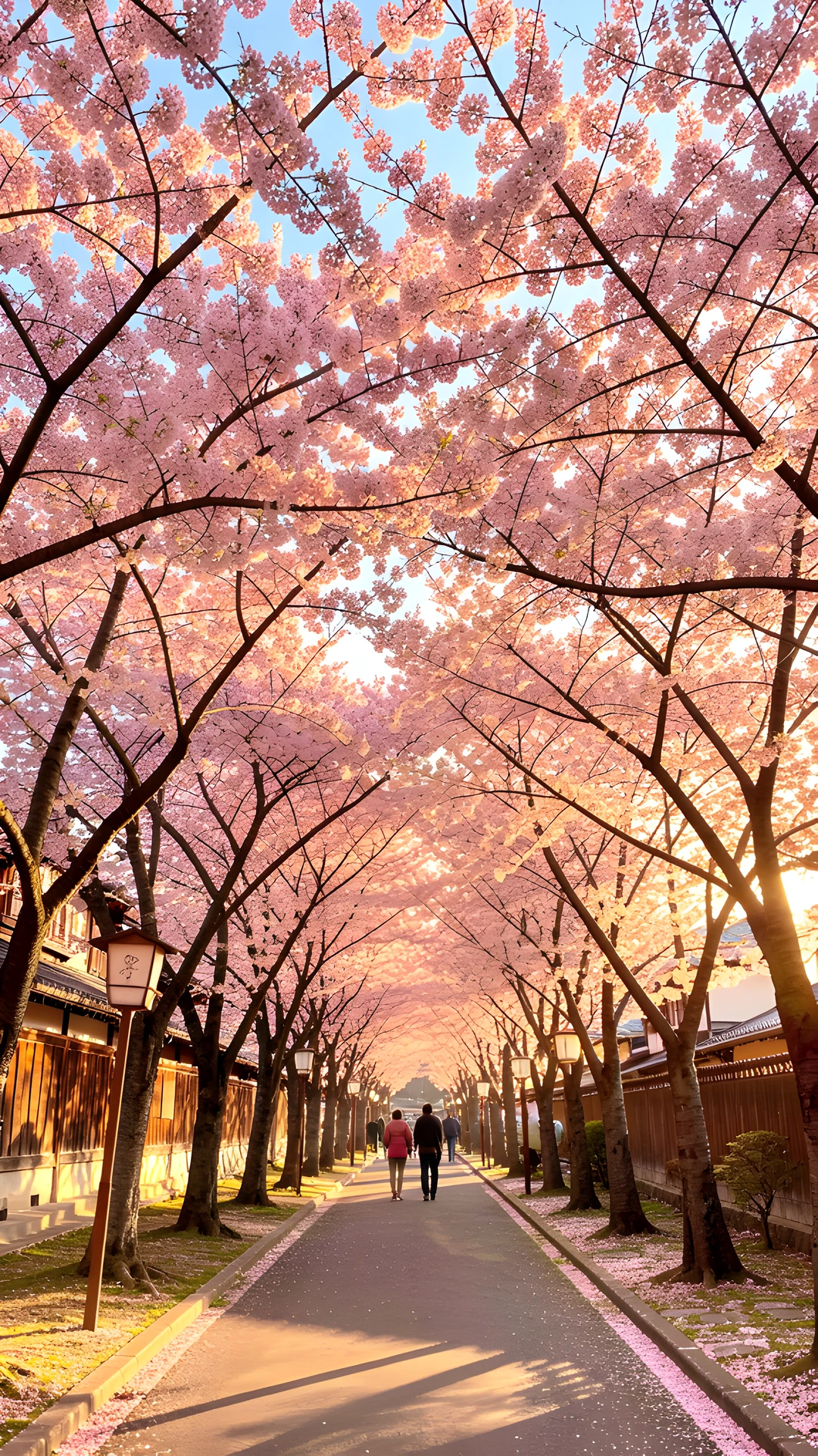 Cherry Blossom Tunnel