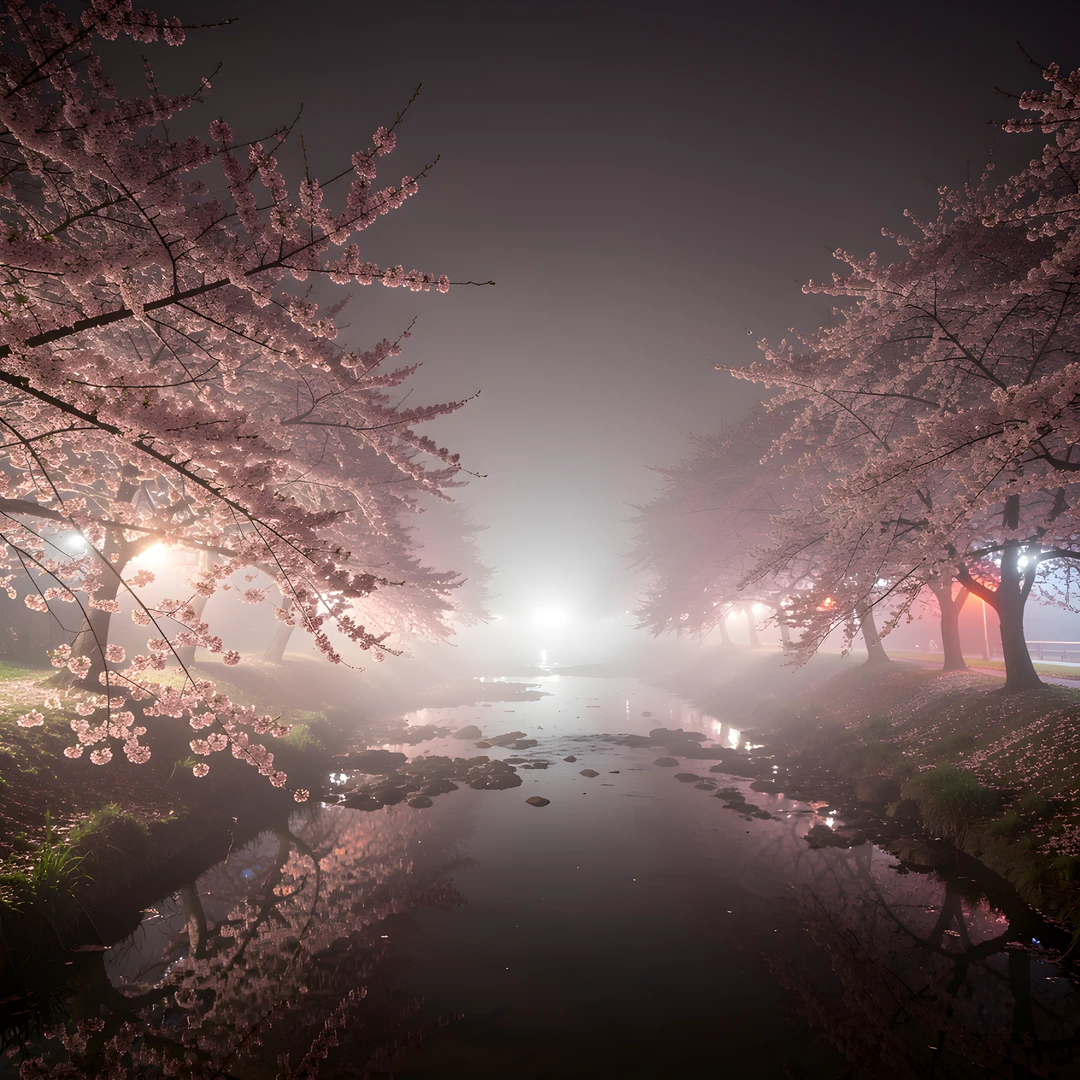 Cherry Blossom Night