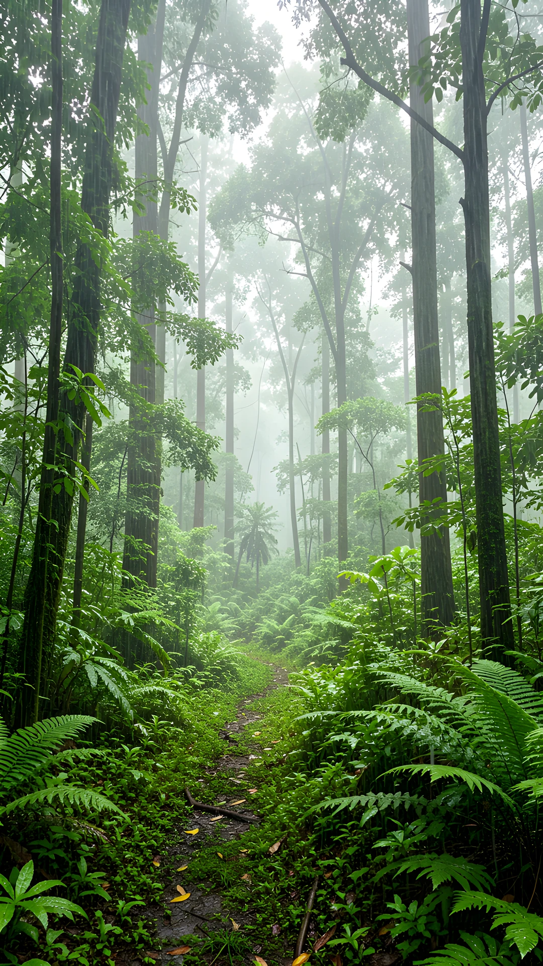 Misty Forest Twilight