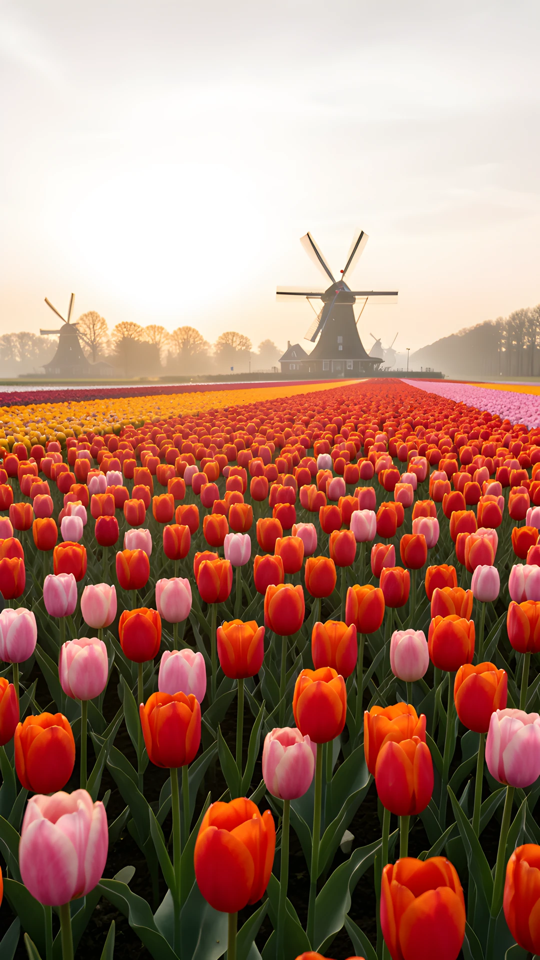 Tulip Field Sunrise