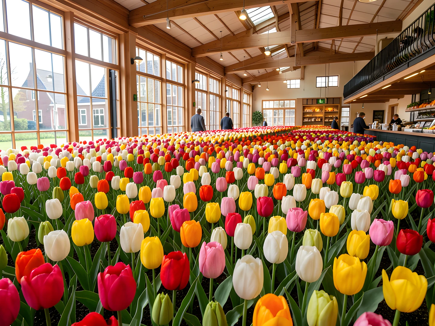 Tulip Field Bloom