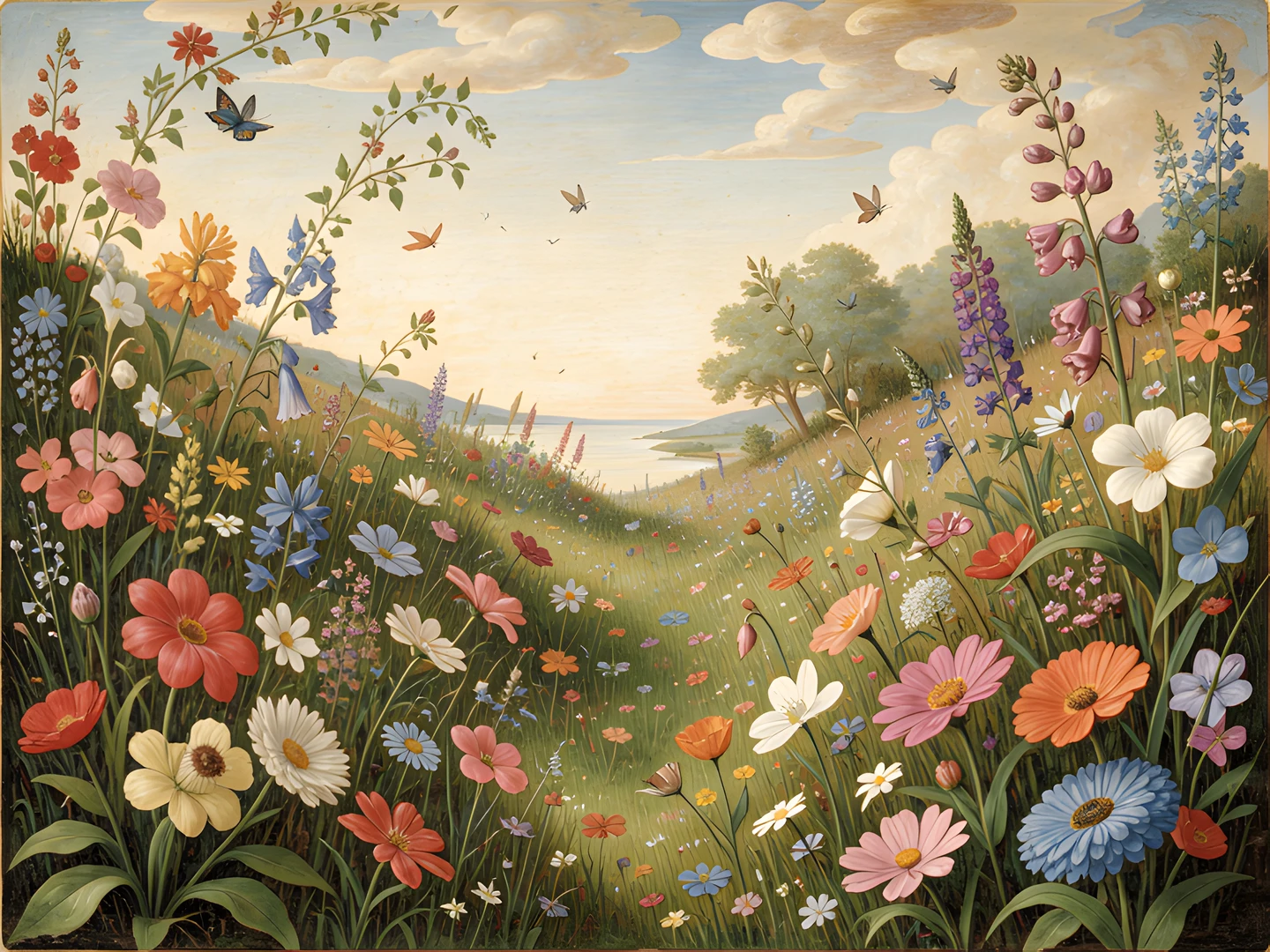 Italian Garden Scene