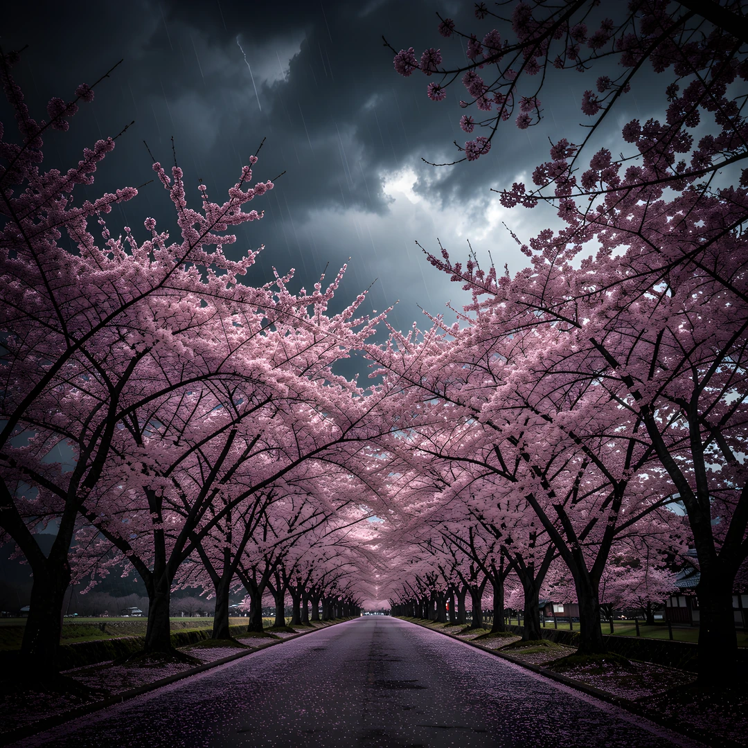 Cherry Blossom Tunnel