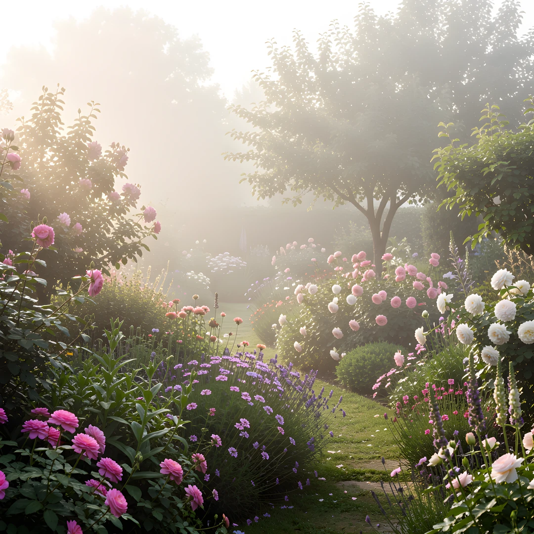 Morning Garden Bloom