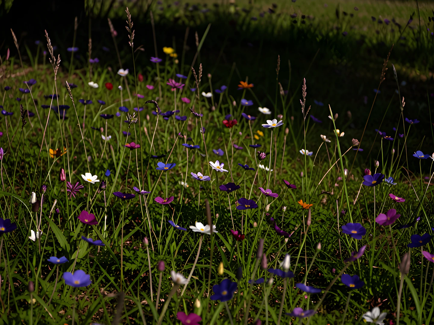 Blooming Dark Field