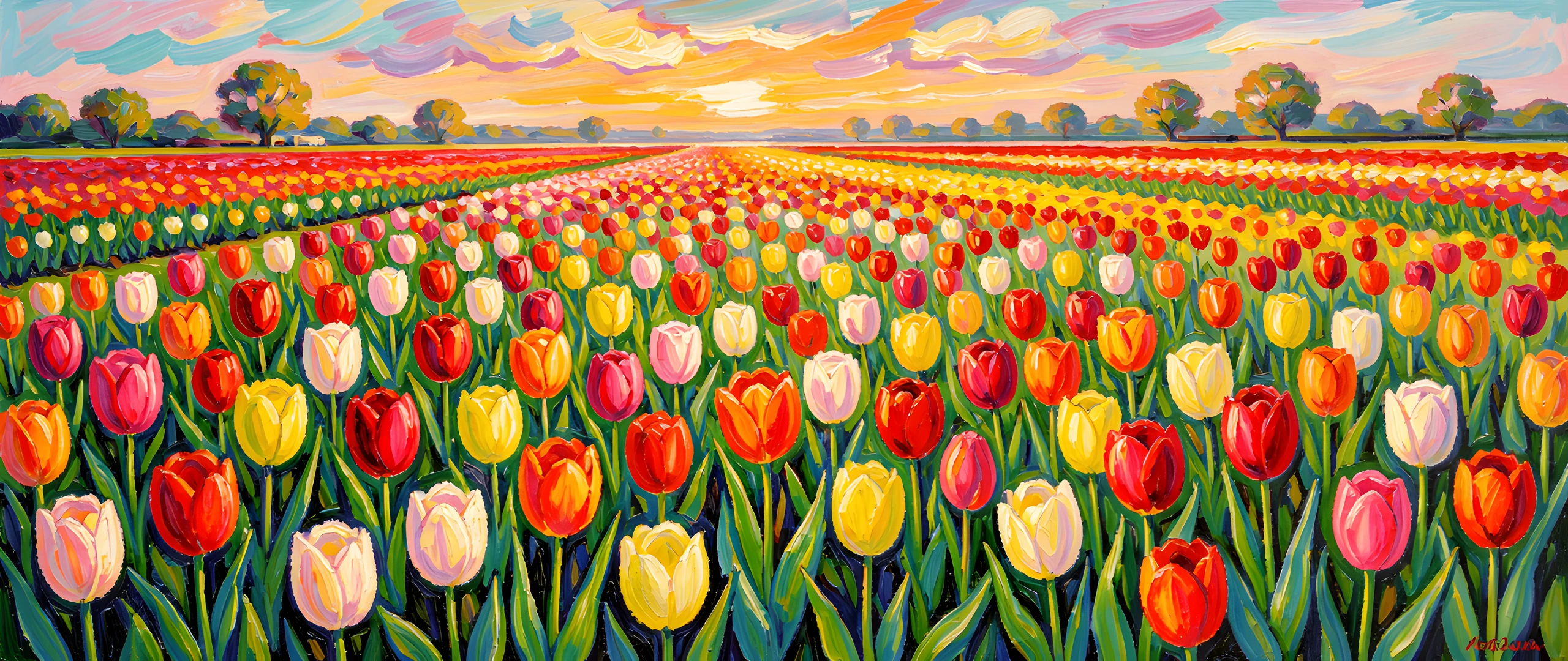 Impressionistic Landscape