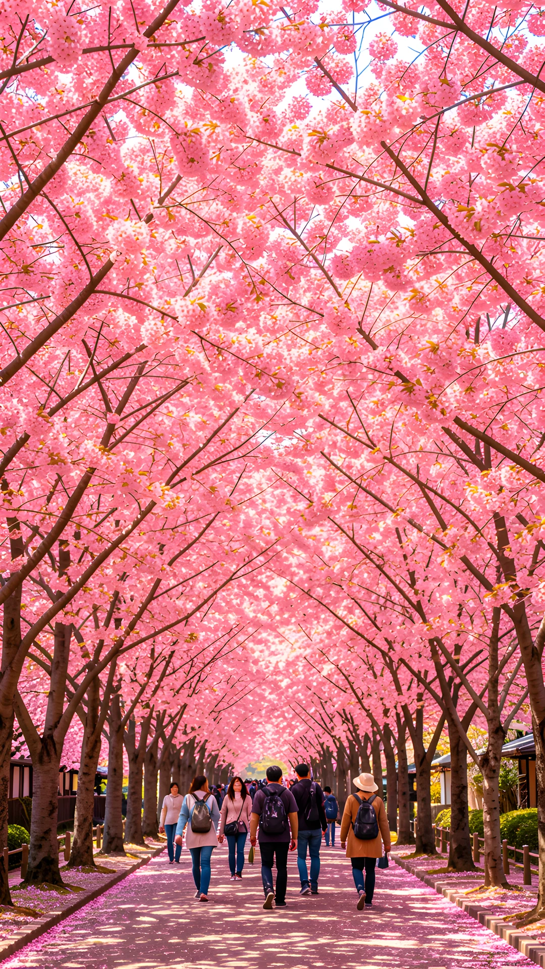 Cherry Blossom Tunnel