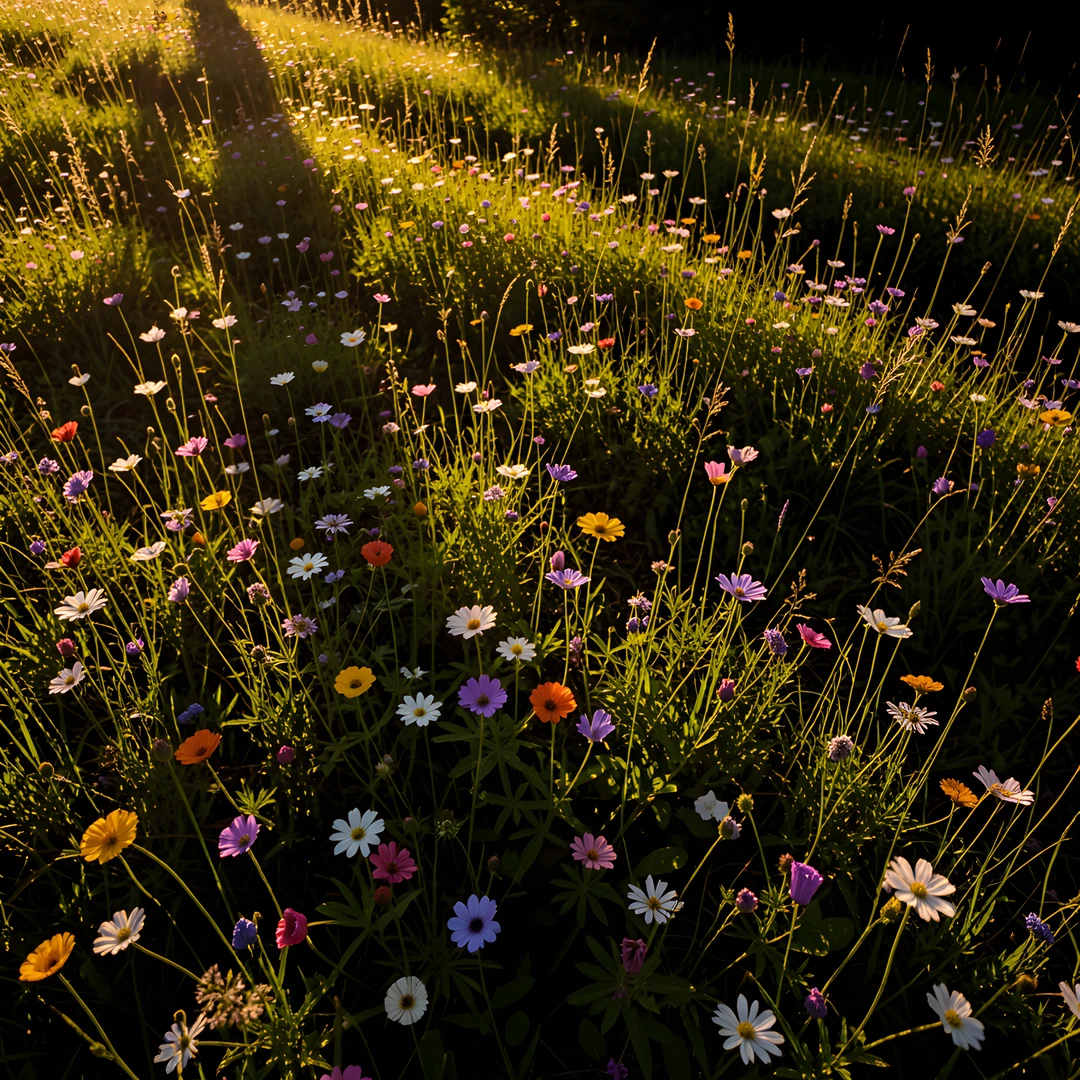 Golden Petal Bloom