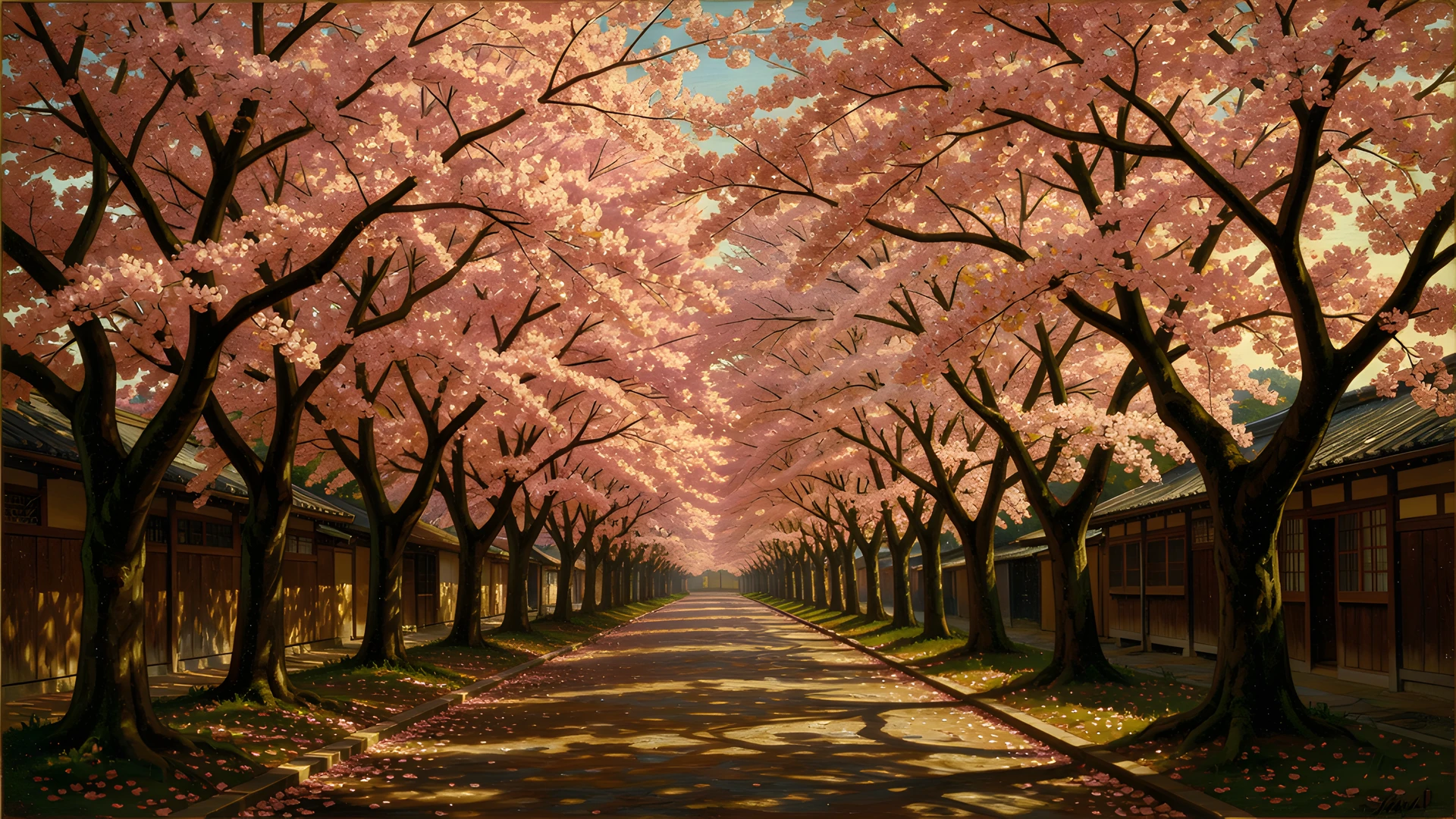 Cherry Blossom Tunnel