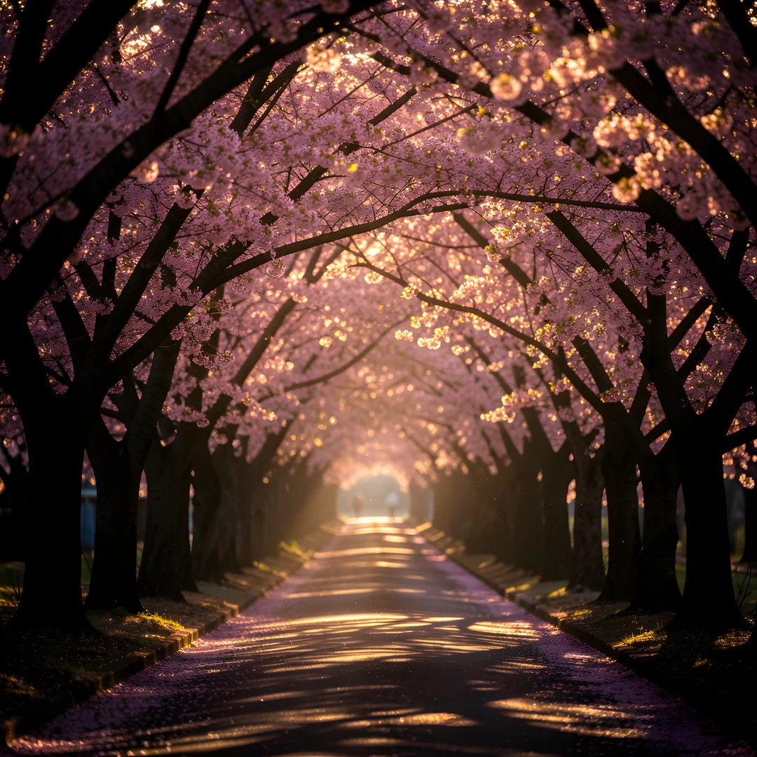 Cherry Blossom Tunnel