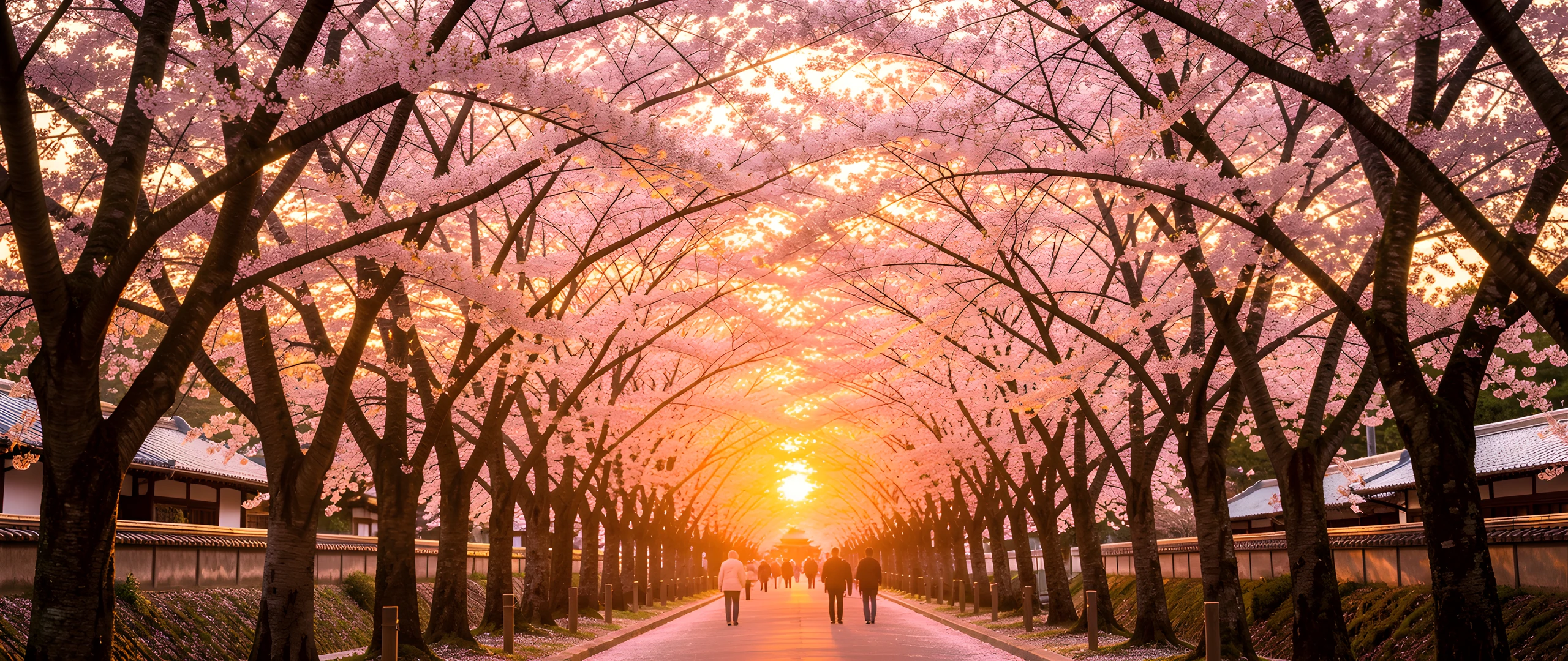 Cherry Blossom Tunnel