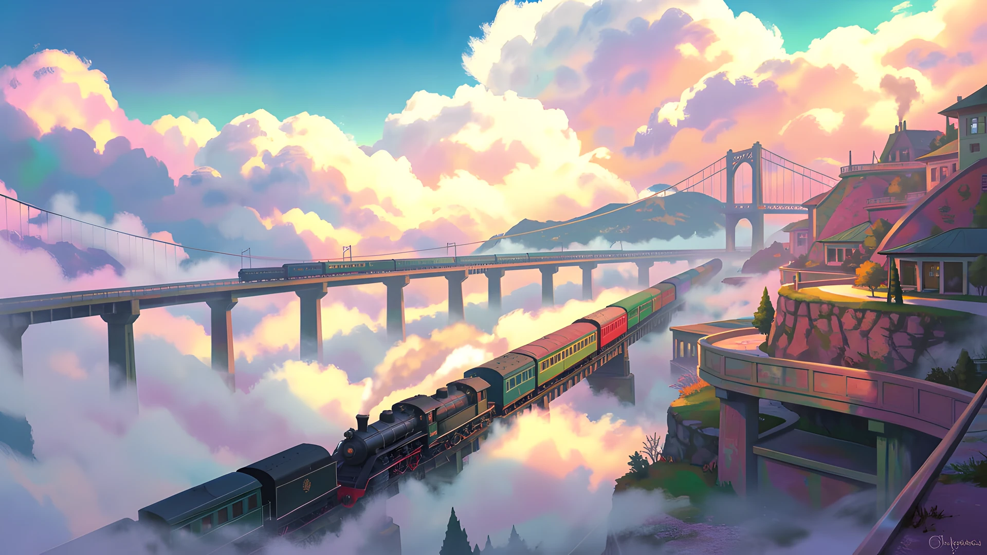Misty Mountain Train