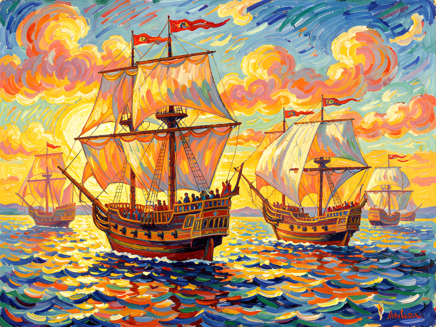 Impressionist Airship