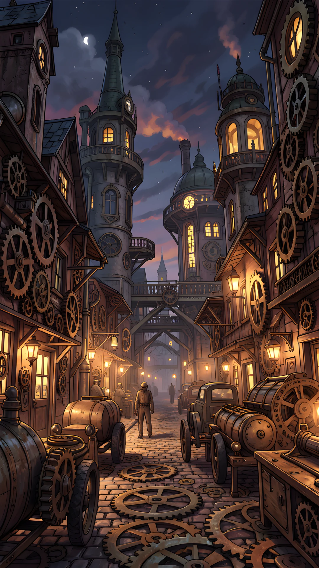 Clockwork Cityscape