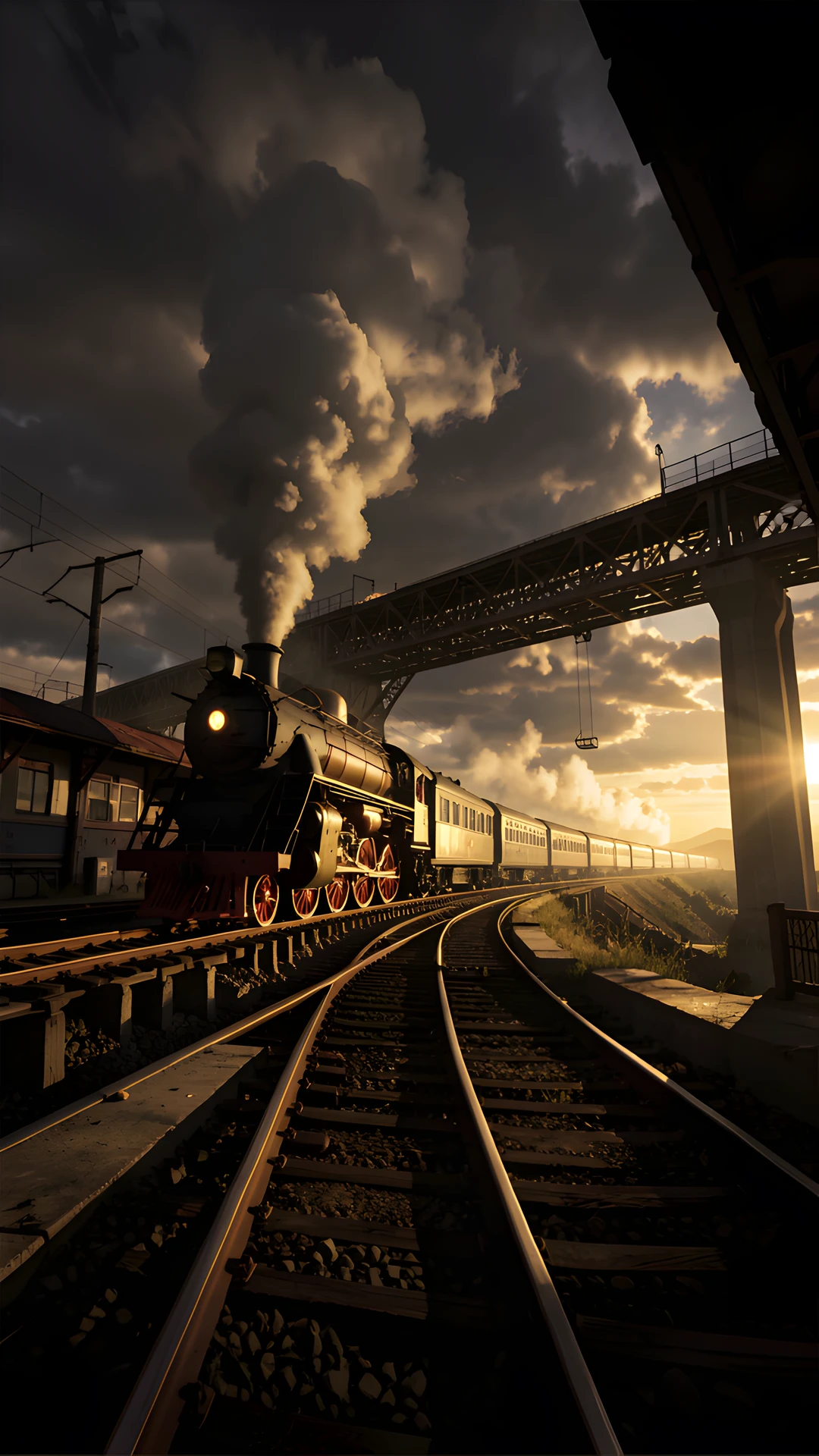 Train Station Scene