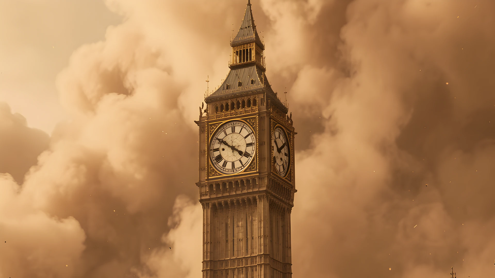 Midnight Clock Tower