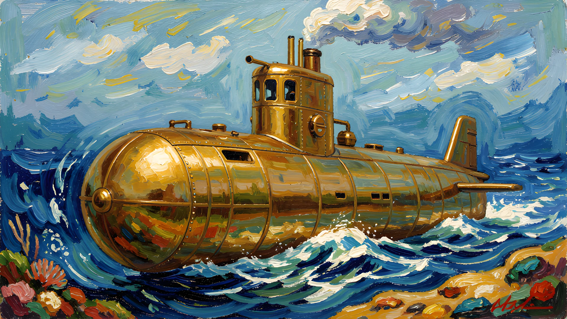 Golden Submarine Depth