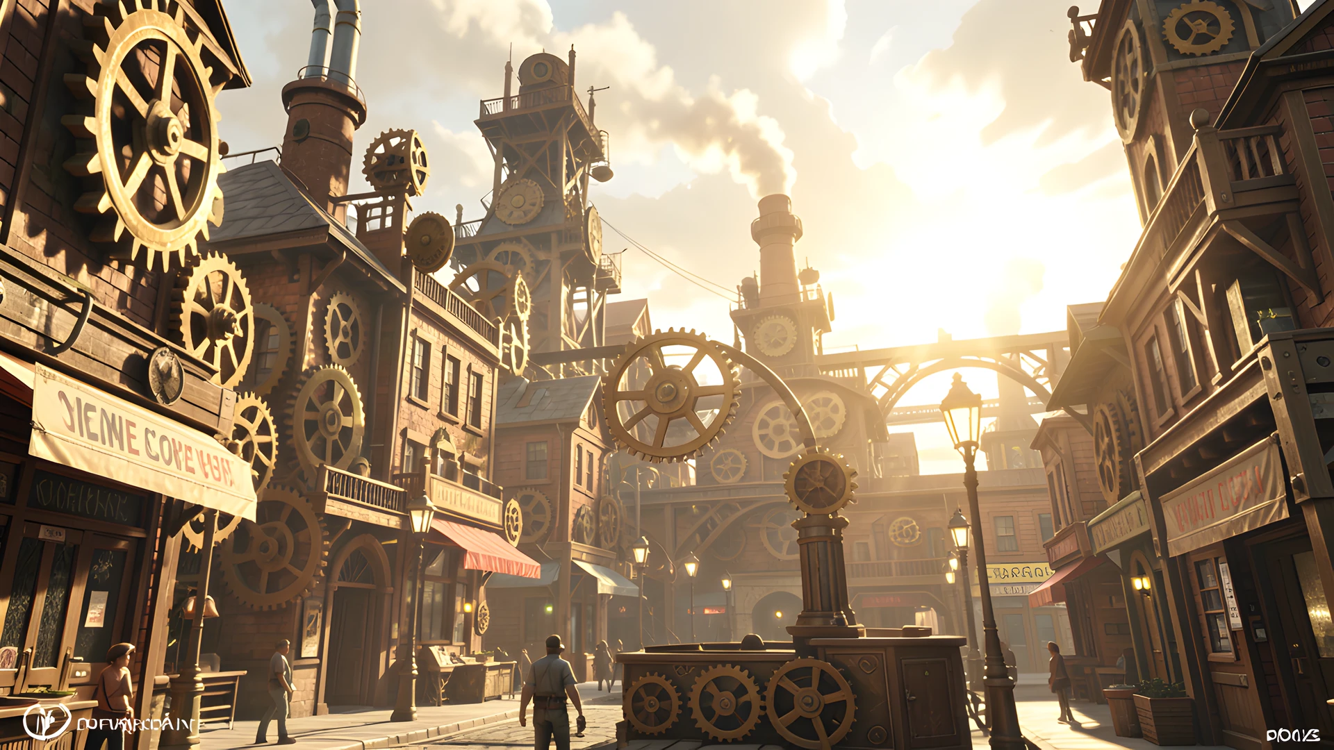 Clockwork Cityscape