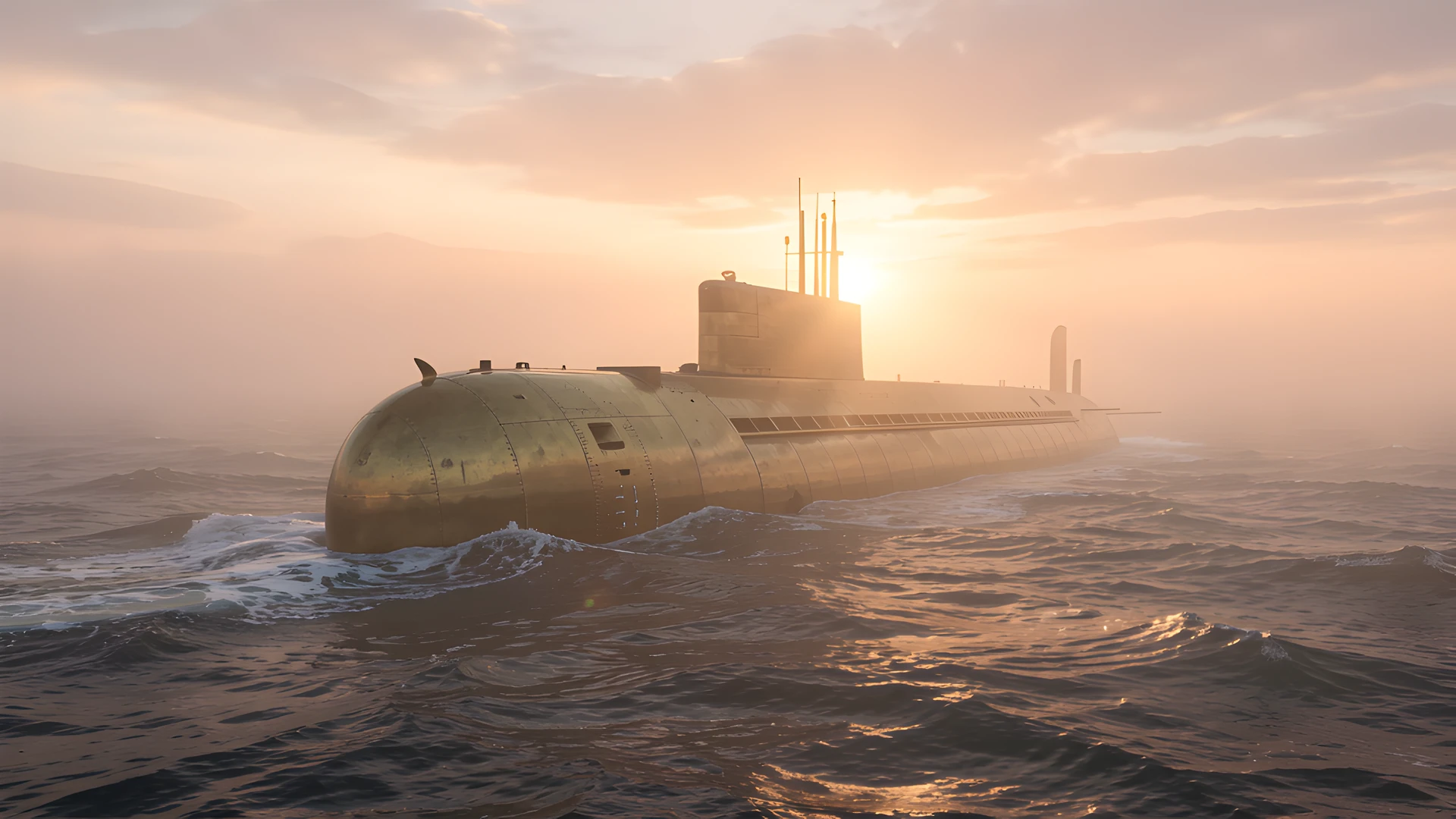 Submarine Dawn Break