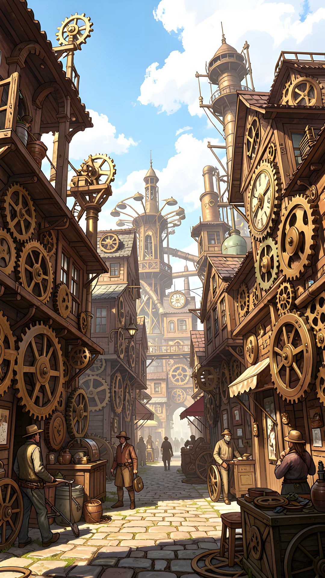 Clockwork Cityscape