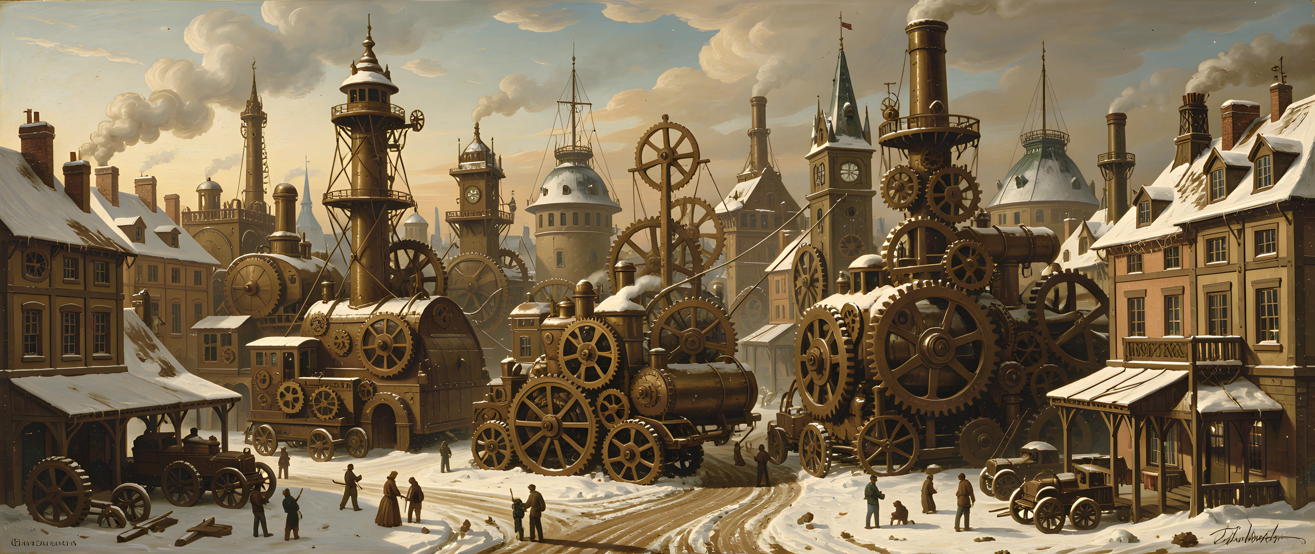 Clockwork Cityscape