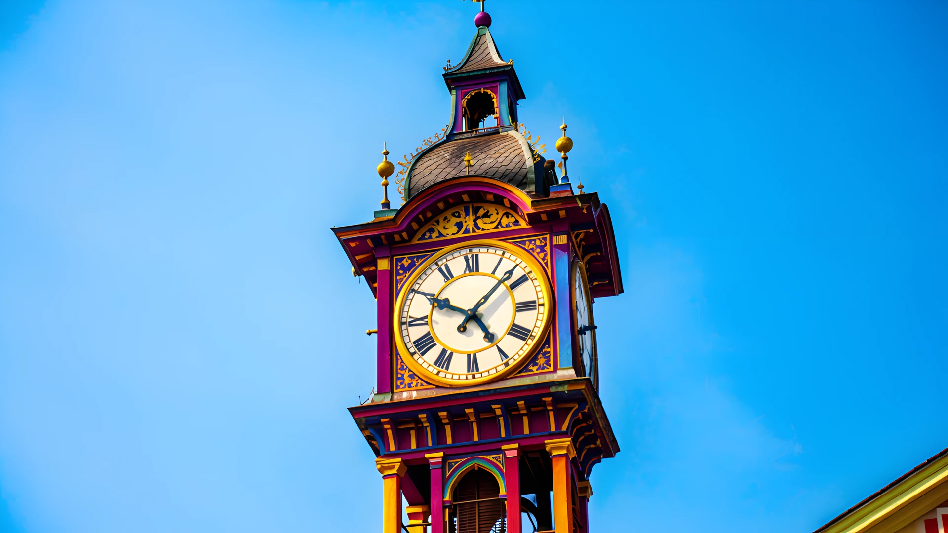 Mechanical Timepiece Tower