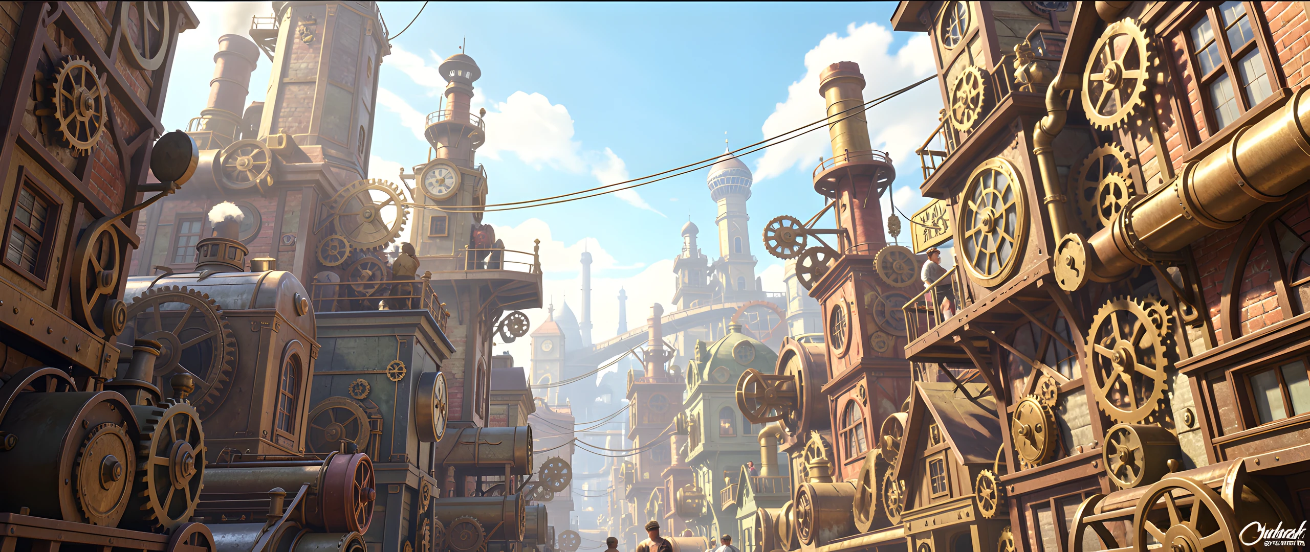 Clockwork Cityscape