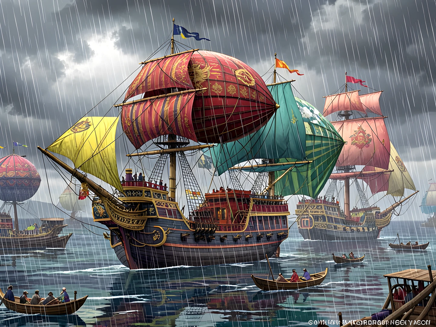 Gilded Airship Fleet