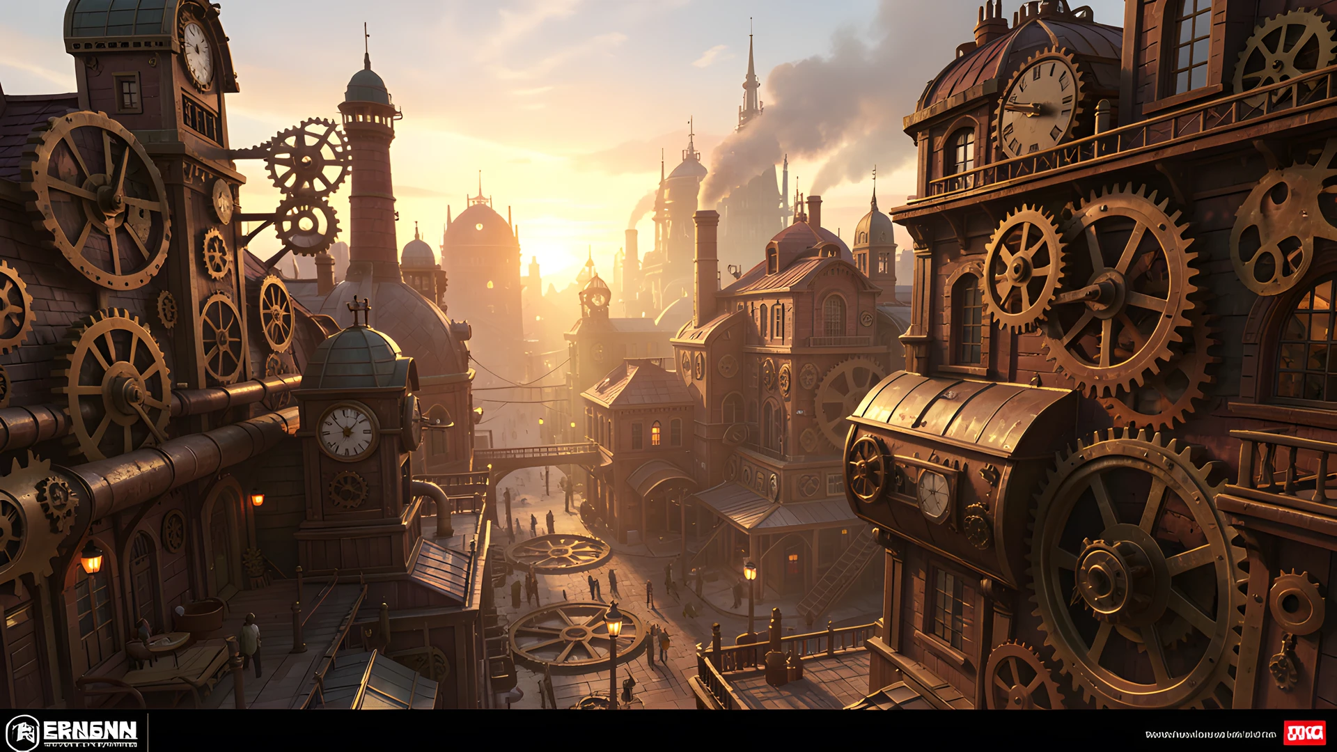 Clockwork Cityscape
