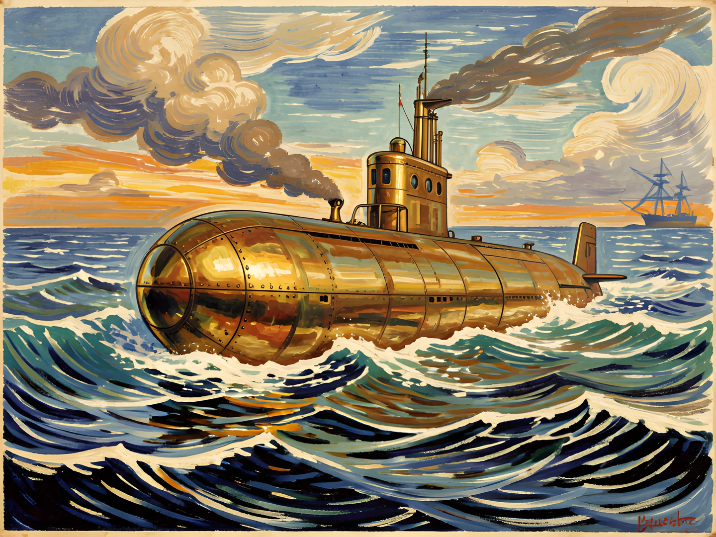 Submarine Interior