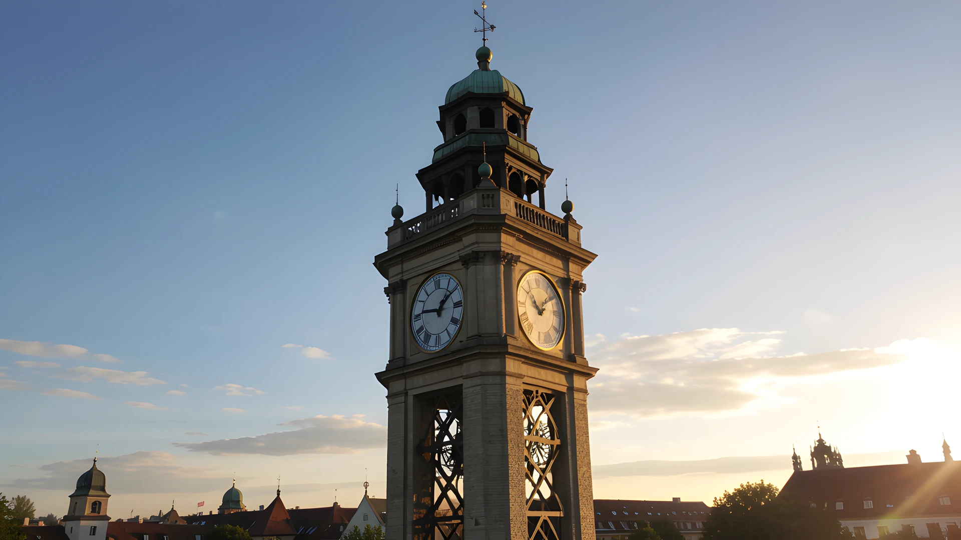 Mechanical Clock Tower
