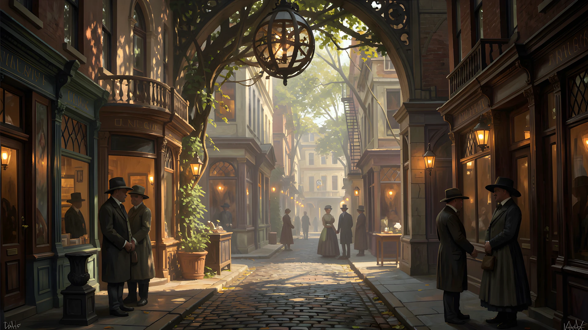 Steampunk Cityscape