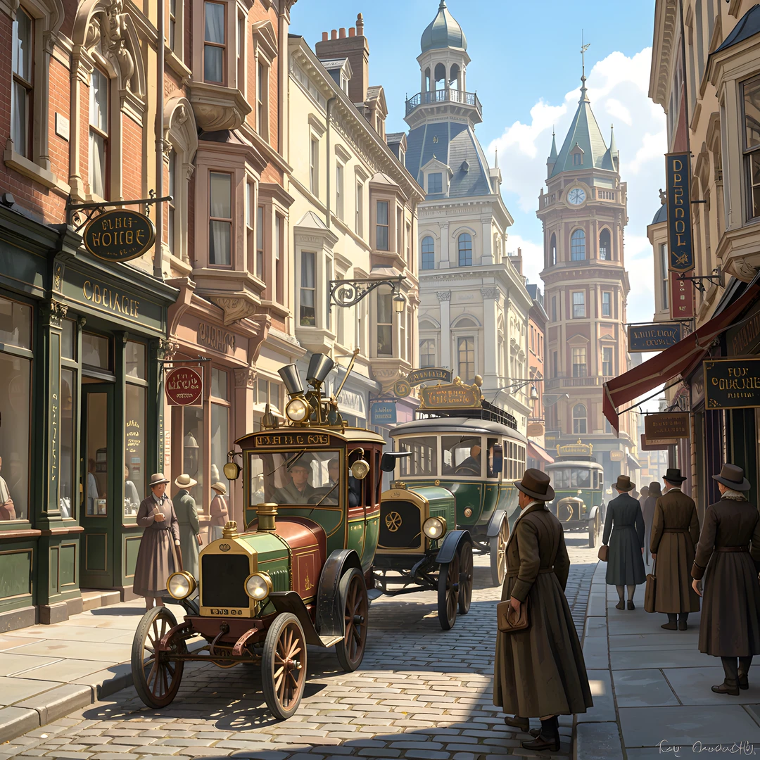 Clockwork Cityscape