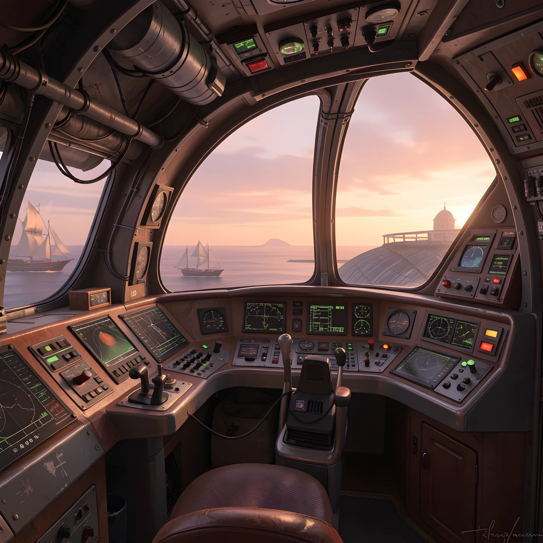 Vintage Aviator Room