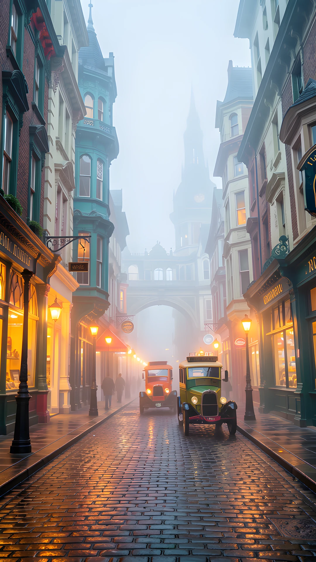 Steampunk Cityscape