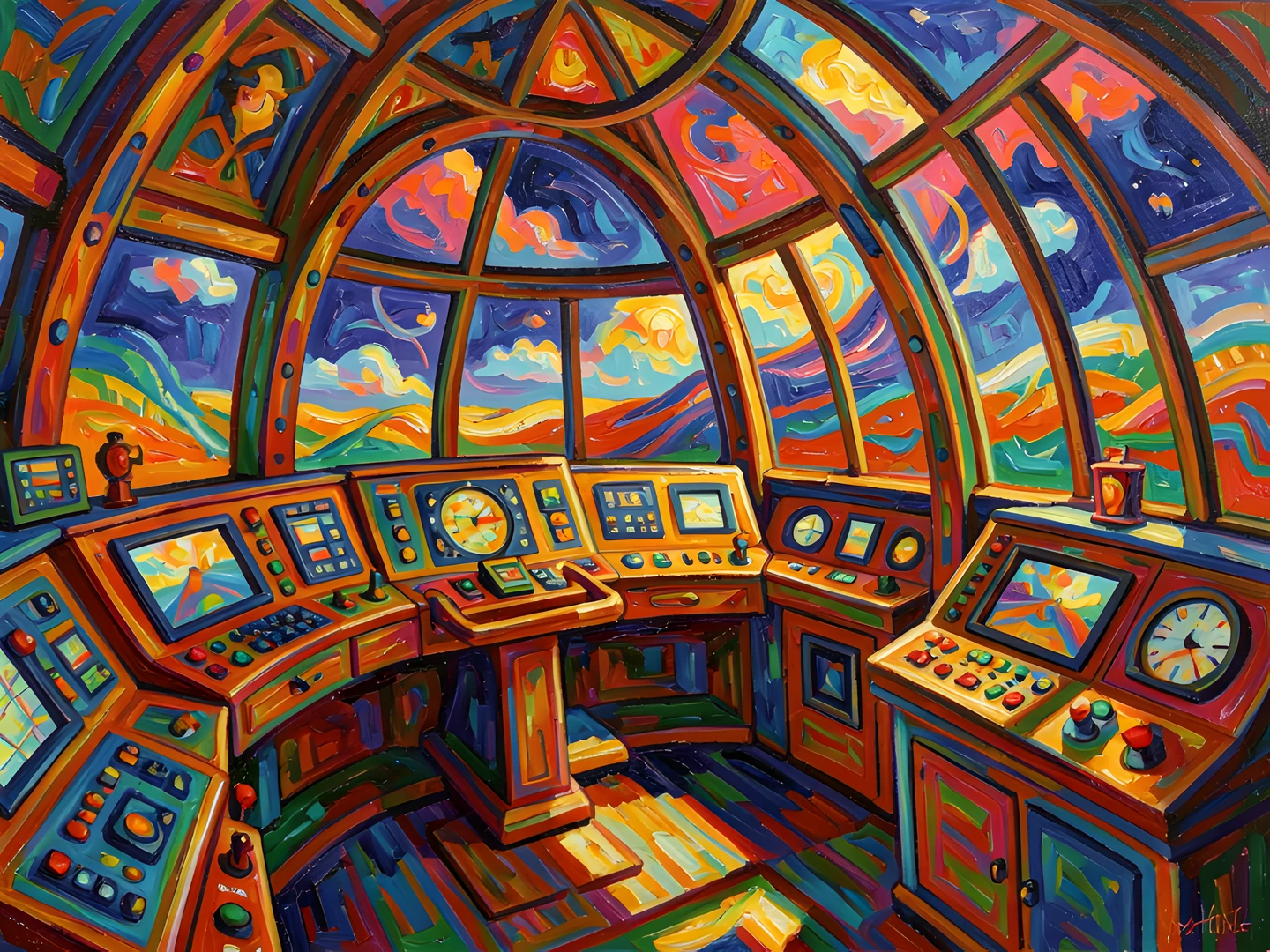 Airship Interior