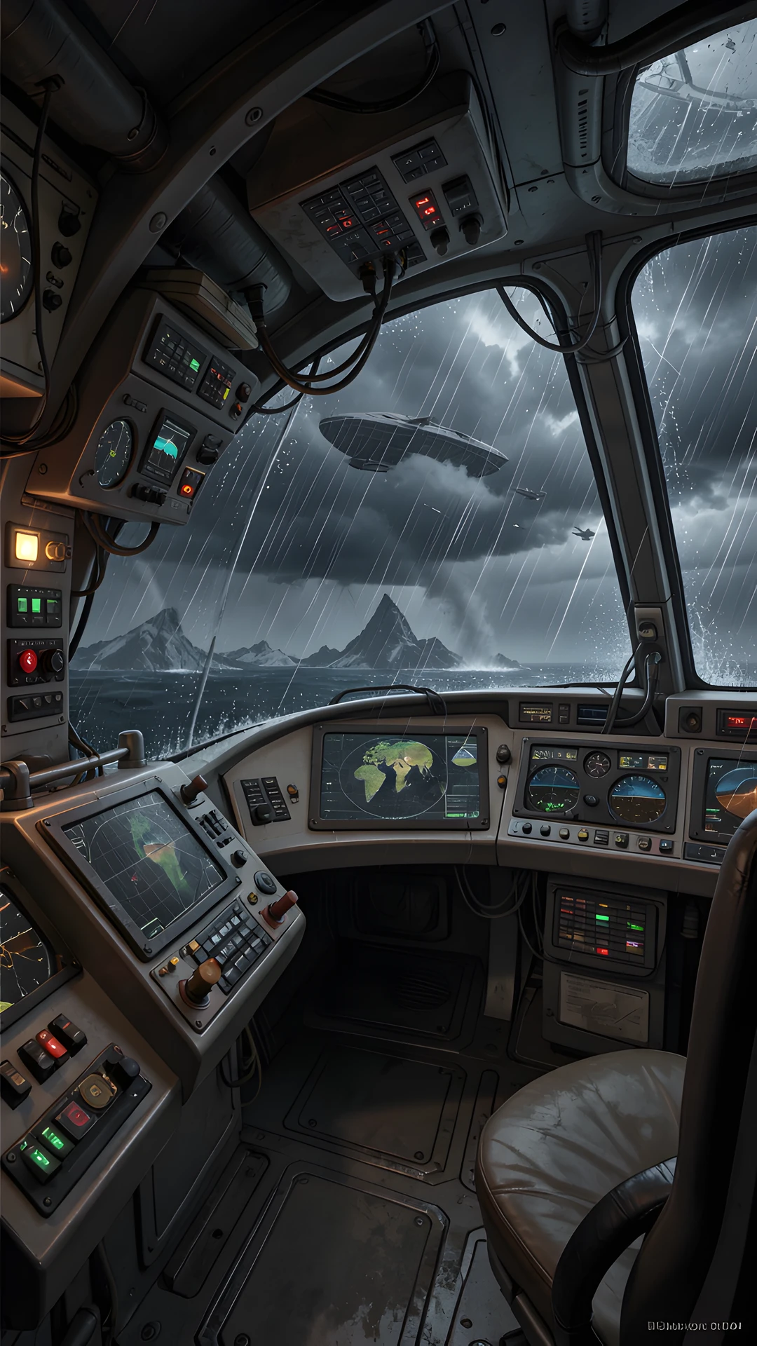Vintage Flight Deck