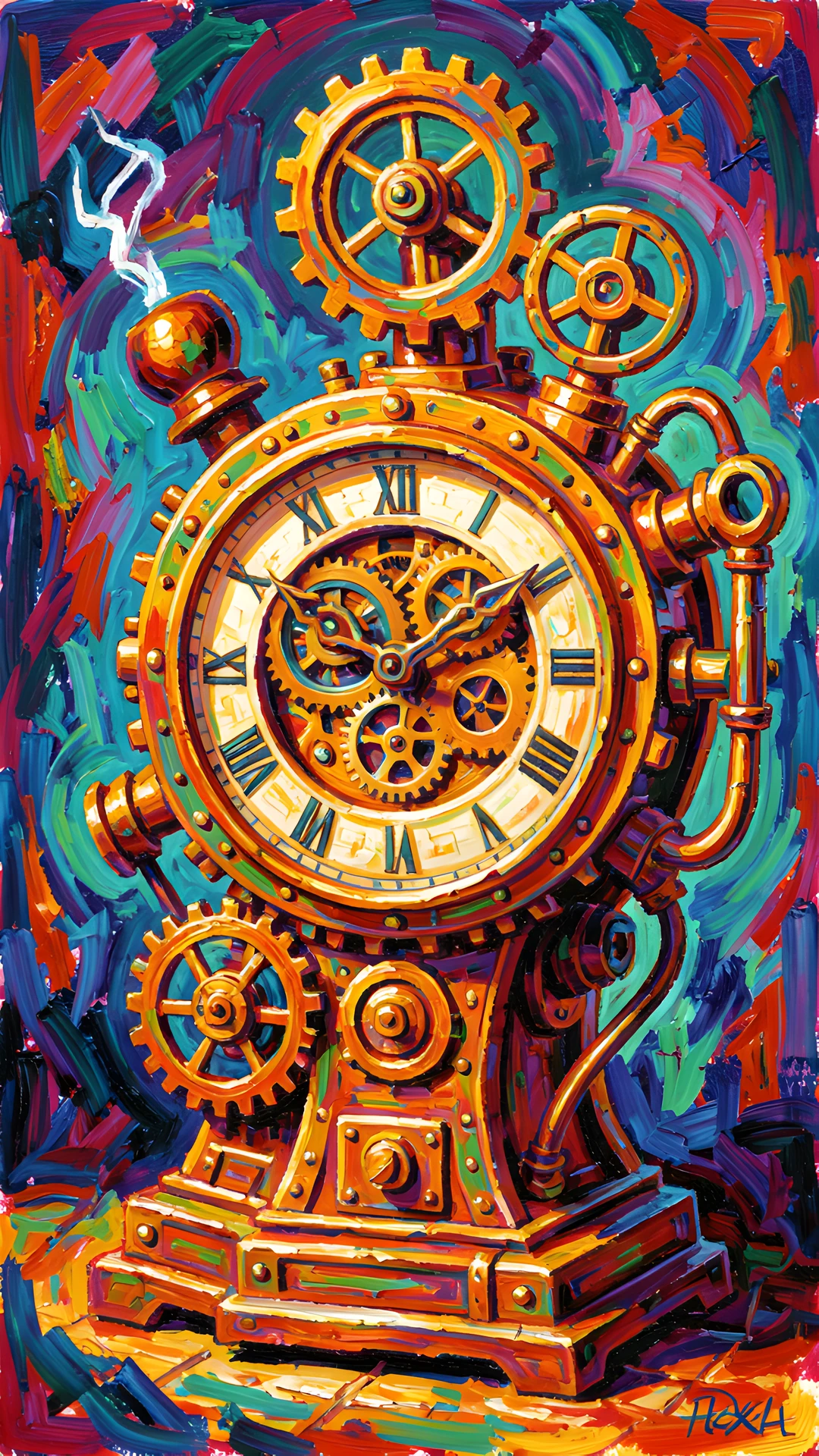 Painted Dreams Brushstrokes